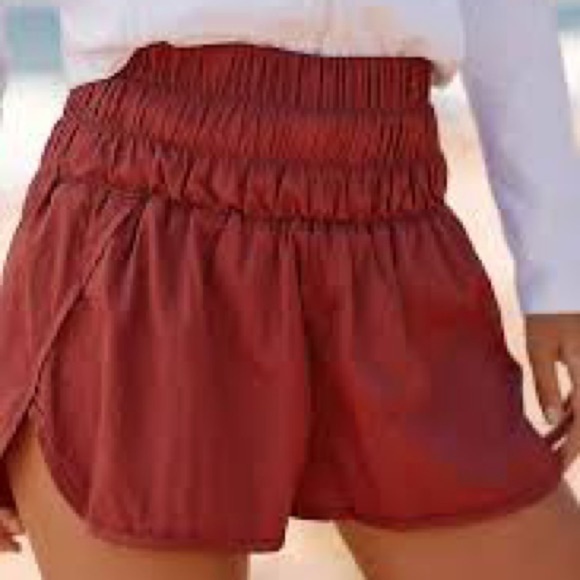 FP Movement by Free People Pants - Free People Movement way home shorts wine color size medium